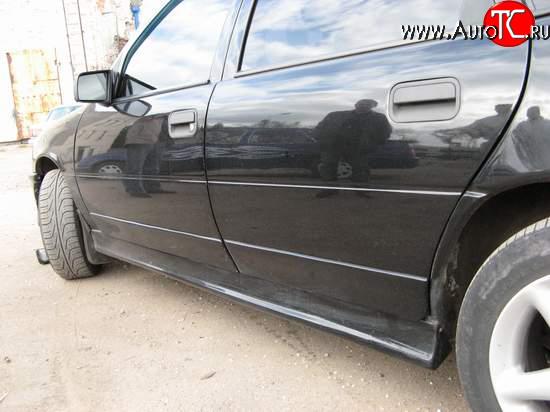 2 049 р. Пороги накладки Opel Vectra A седан дорестайлинг (1988-1992)  с доставкой в г. Воронеж