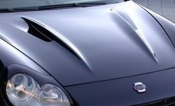 21 699 р. Пластиковый капот Techart Magnum I Porsche Cayenne 955 (2002-2006) (Неокрашенный)  с доставкой в г. Воронеж. Увеличить фотографию 2