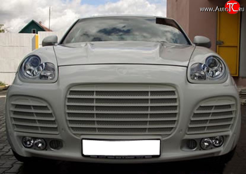 47 469 р. Комплект решёток на передний бампер Techart Magnum I Porsche Cayenne 955 (2002-2006)  с доставкой в г. Воронеж