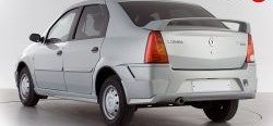 1 549 р. Пороги накладки Классик 2 Renault Logan 1 дорестайлинг (2004-2010) (Неокрашенные)  с доставкой в г. Воронеж. Увеличить фотографию 2