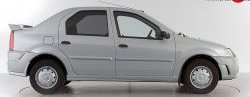 Пороги накладки Классик 2 Renault Logan 1 дорестайлинг (2004-2010)