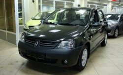 3 069 р. Передний бампер SAT Renault Logan 1 дорестайлинг (2004-2010) (Неокрашенный)  с доставкой в г. Воронеж. Увеличить фотографию 3