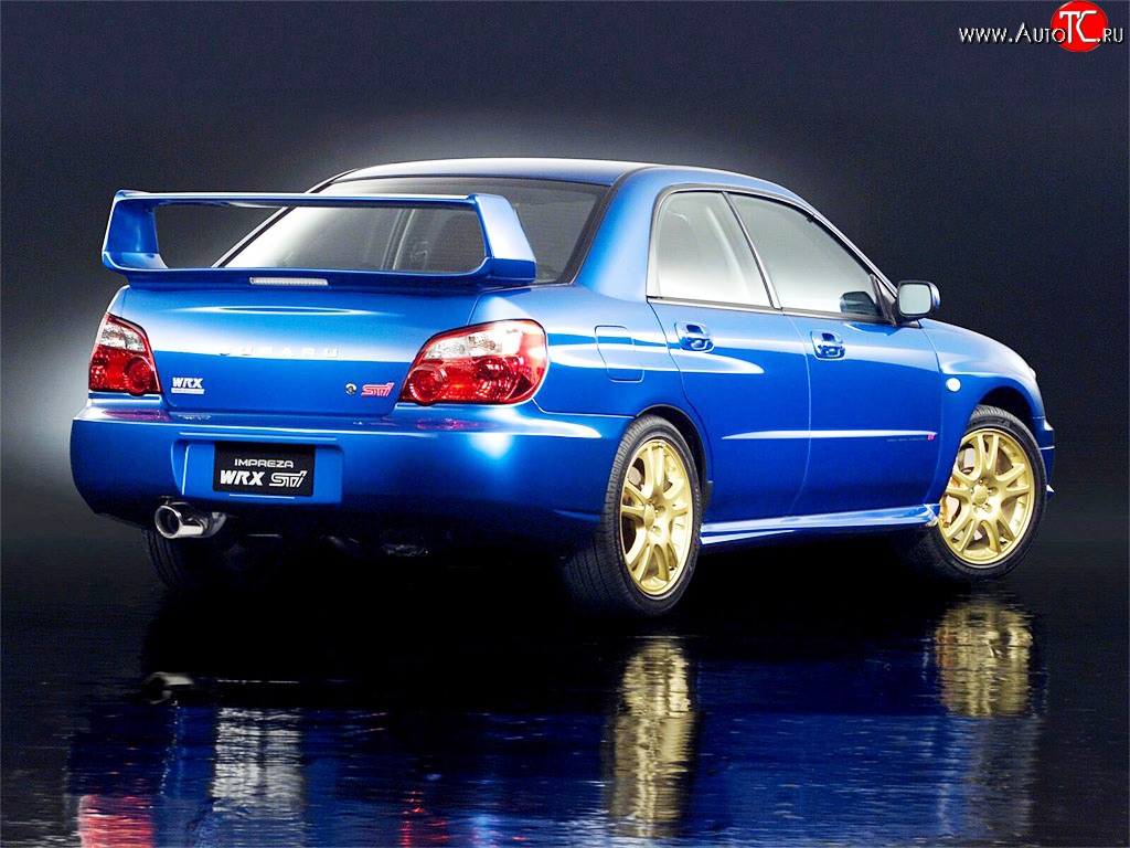 6 599 р. Спойлер Subaru WRX  Subaru Impreza  GD (2000-2007) седан дорестайлинг, седан 1-ый рестайлинг, седан 2-ой рестайлинг (Неокрашенный)  с доставкой в г. Воронеж