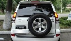 5 549 р. Спойлер Original Design со стоп-сигналом Toyota Land Cruiser Prado J120 (2002-2009) (Неокрашенный)  с доставкой в г. Воронеж. Увеличить фотографию 2