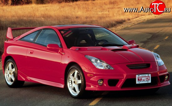 4 449 р. Пороги накладки TRD Toyota Celica T230 (1999-2006)  с доставкой в г. Воронеж