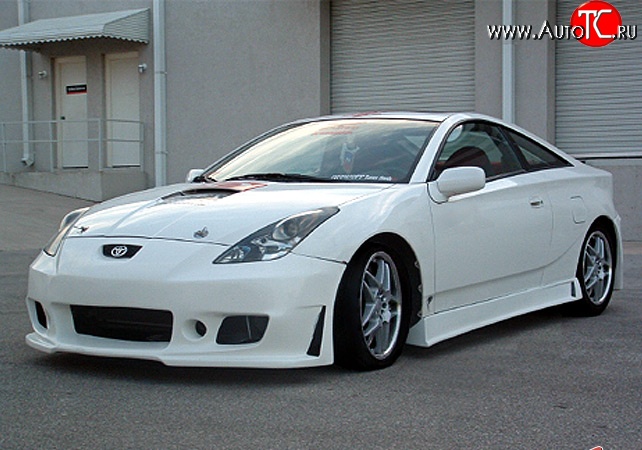 4 449 р. Пороги накладки Buddy Club Toyota Celica T230 (1999-2006)  с доставкой в г. Воронеж