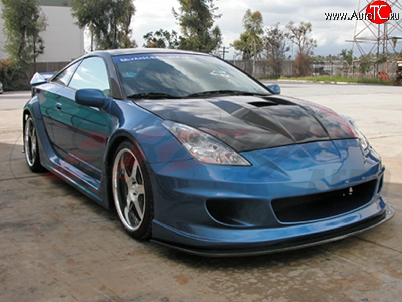 8 899 р. Передний бампер K1 Style wide body Toyota Celica T230 (1999-2006)  с доставкой в г. Воронеж