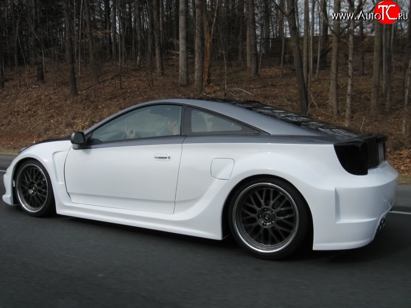 6 599 р. Пороги накладки K1 Style wide body Toyota Celica T230 (1999-2006)  с доставкой в г. Воронеж
