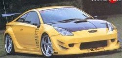 6 599 р. Пороги накладки K1 Style wide body Toyota Celica T230 (1999-2006)  с доставкой в г. Воронеж. Увеличить фотографию 6