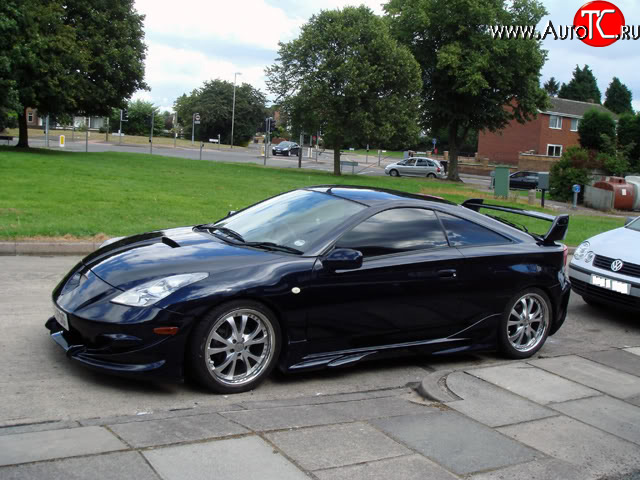 4 999 р. Пороги накладки VeilSide Toyota Celica T230 (1999-2006)  с доставкой в г. Воронеж