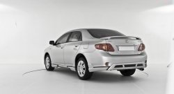 2 499 р. Пороги RS Toyota Corolla E150 седан дорестайлинг (2006-2010) (Неокрашенные)  с доставкой в г. Воронеж. Увеличить фотографию 2