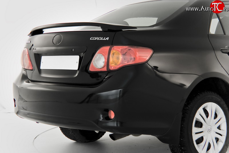 2 949 р. Спойлер RS Toyota Corolla E150 седан дорестайлинг (2006-2010) (Неокрашенный)  с доставкой в г. Воронеж