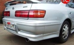 4 849 р. Накладка Concept на задний бампер Toyota Mark 2 X100 седан (1996-2000) (Неокрашенная)  с доставкой в г. Воронеж. Увеличить фотографию 2