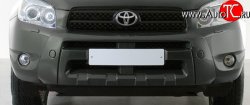 2 899 р. Накладка переднего бампера Toyota RAV4 XA305 5 дв. дорестайлинг (2005-2009) (Неокрашенная)  с доставкой в г. Воронеж. Увеличить фотографию 3