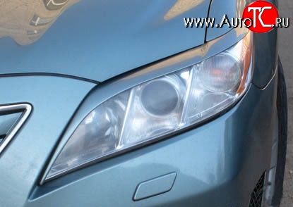 2 549 р. Реснички Sport Edition рестайлинг (09-11) Toyota Camry XV40 рестайлинг (2009-2011) (Неокрашенные)  с доставкой в г. Воронеж