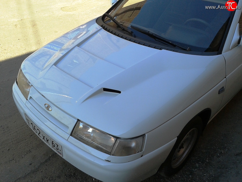 6 849 р. Пластиковый капот Super WRC Лада 2112 хэтчбек (1999-2008) (Неокрашенный)  с доставкой в г. Воронеж