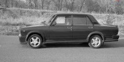 2 799 р. Арки крыльев Снайпер Лада 2107 (1982-2012) (Неокрашенные)  с доставкой в г. Воронеж. Увеличить фотографию 3