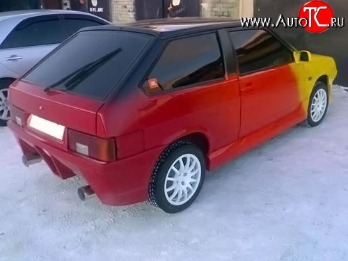 7 699 р. Задний бампер Варяг  Лада 2108 - 2109 (Неокрашенный)  с доставкой в г. Воронеж