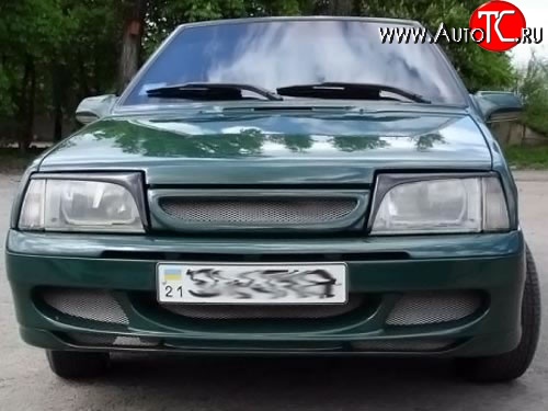 5 099 р. Передний бампер Eleron Лада 2109 (1987-2004) (Неокрашенный)  с доставкой в г. Воронеж