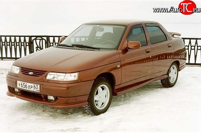 1 349 р. Пороги накладки Кураж Лада 2110 седан (1995-2007) (Неокрашенные)  с доставкой в г. Воронеж