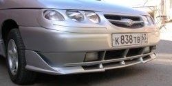 4 199 р. Накладка переднего бампера Кураж 5 Лада 2110 седан (1995-2007) (Неокрашенная)  с доставкой в г. Воронеж. Увеличить фотографию 3