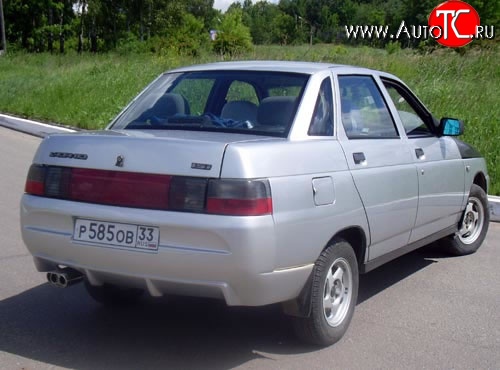 6 249 р. Задний бампер Banzay Лада 2110 седан (1995-2007) (Неокрашенный)  с доставкой в г. Воронеж