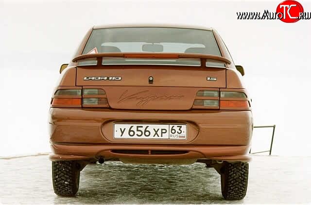 769 р. Комплект накладок задней оптики Кураж  Лада 2110 (1995-2007) седан (Неокрашенные)  с доставкой в г. Воронеж