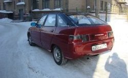 2 949 р. Задний бампер Street  Лада 2112 (1999-2009) хэтчбек, купе (Неокрашенный)  с доставкой в г. Воронеж. Увеличить фотографию 2