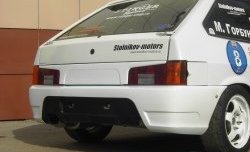 649 р. Накладка на задний номер Evo Лада 21099 (1990-2004) (Неокрашенная)  с доставкой в г. Воронеж. Увеличить фотографию 5