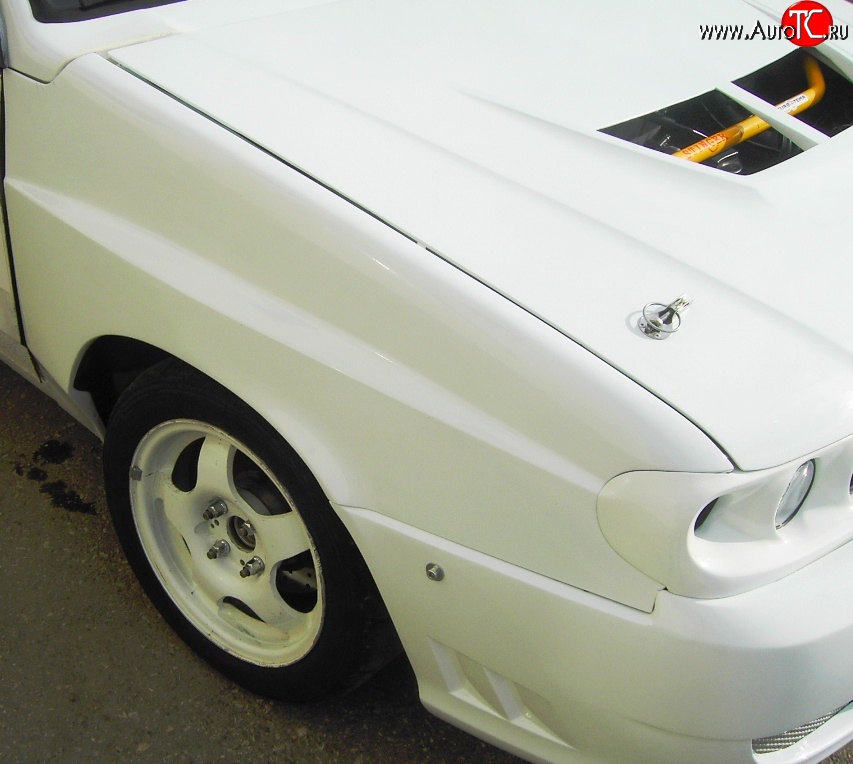 4 149 р. Передние крылья Subaru-Style Лада 2113 (2004-2013) (Неокрашенные)  с доставкой в г. Воронеж