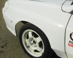 4 149 р. Передние крылья Subaru-Style Лада 2113 (2004-2013) (Неокрашенные)  с доставкой в г. Воронеж. Увеличить фотографию 4