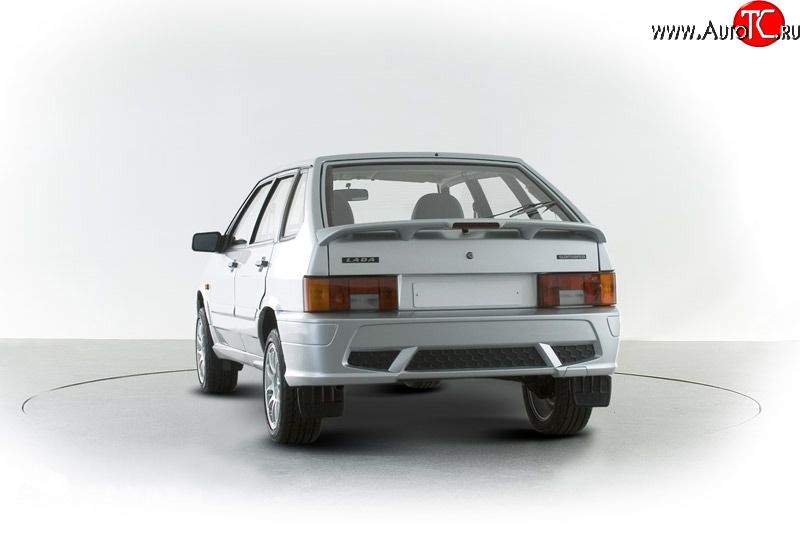 4 449 р. Задний бампер Трек Лада 2109 (1987-2004) (Неокрашенный)  с доставкой в г. Воронеж