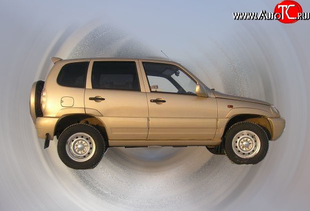 699 р. Арки крыльев Кураж Chevrolet Niva 2123 дорестайлинг (2002-2008) (Неокрашенные)  с доставкой в г. Воронеж