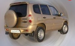 1 089 р. Комплект накладок Кураж на фонари (до 2009 г)  Chevrolet Niva  2123 (2002-2008), Лада 2123 (Нива Шевроле) (2002-2008) (Неокрашенные)  с доставкой в г. Воронеж. Увеличить фотографию 2