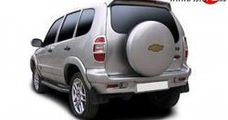 2 559 р. Спойлер 3H  Chevrolet Niva  2123 (2002-2020), Лада 2123 (Нива Шевроле) (2002-2021), Лада Нива Трэвел (2021-2025) (С красным стоп-сигналом, Неокрашенный)  с доставкой в г. Воронеж. Увеличить фотографию 2
