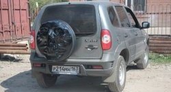 3 899 р. Чехол запасного колеса Трофей Снайпера  Chevrolet Niva  2123 (2002-2020), Лада 2123 (Нива Шевроле) (2002-2021), Лада Нива Трэвел (2021-2025) (Неокрашенный)  с доставкой в г. Воронеж. Увеличить фотографию 4