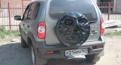 3 899 р. Чехол запасного колеса Трофей Снайпера  Chevrolet Niva  2123 (2002-2020), Лада 2123 (Нива Шевроле) (2002-2021), Лада Нива Трэвел (2021-2025) (Неокрашенный)  с доставкой в г. Воронеж. Увеличить фотографию 7