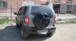 3 899 р. Чехол запасного колеса Трофей Снайпера  Chevrolet Niva  2123 (2002-2020), Лада 2123 (Нива Шевроле) (2002-2021), Лада Нива Трэвел (2021-2025) (Неокрашенный)  с доставкой в г. Воронеж. Увеличить фотографию 8