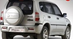 3 099 р. Бокс запасного колеса Ниагара 2 Chevrolet Niva 2123 дорестайлинг (2002-2008) (Неокрашенный)  с доставкой в г. Воронеж. Увеличить фотографию 2