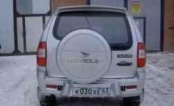 2 299 р. Чехол запасного колеса Chevrolet  Chevrolet Niva  2123 (2002-2020), Лада 2123 (Нива Шевроле) (2002-2021), Лада Нива Трэвел (2021-2025) (Неокрашенный)  с доставкой в г. Воронеж. Увеличить фотографию 3