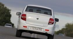 1 249 р. Лип спойлер Elegance Лада Гранта Спорт 2191 лифтбек рестайлинг (2023-2025) (Неокрашенный)  с доставкой в г. Воронеж. Увеличить фотографию 2