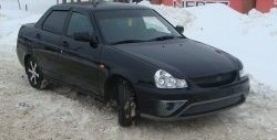 3 999 р. Передний бампер Карт Лада Приора 2170 седан дорестайлинг (2007-2014) (Неокрашенный)  с доставкой в г. Воронеж. Увеличить фотографию 2