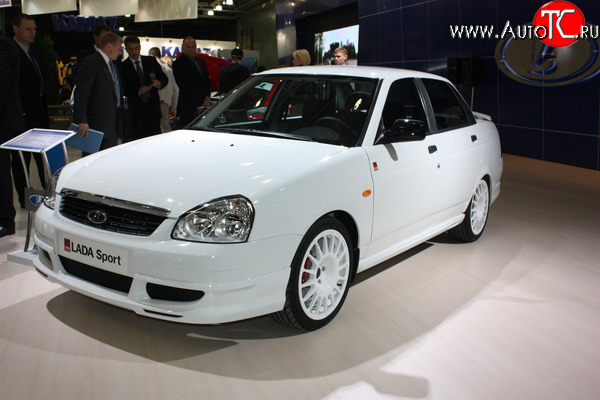 1 189 р. Пороги накладки Lada Priora Sport Лада Приора 2171 универсал дорестайлинг  (2008-2014) (Неокрашенные)  с доставкой в г. Воронеж