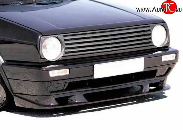 5 699 р. Накладка переднего бампера OldWise V1 Volkswagen Golf 2 (1983-1992)  с доставкой в г. Воронеж