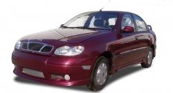 399 р. Реснички Sprint  Chevrolet Lanos ( T100,  T150,  седан) (1997-2017), Daewoo Sense  Т100 (1997-2008), ЗАЗ Chance ( седан,  хэтчбэк) (2009-2017), ЗАЗ Sens ( седан,  хэтчбэк) (2007-2017) (Неокрашенные)  с доставкой в г. Воронеж. Увеличить фотографию 1