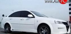 9 799 р. Передний бампер Rieger Chevrolet Lacetti седан (2002-2013) (Неокрашенный)  с доставкой в г. Воронеж. Увеличить фотографию 3