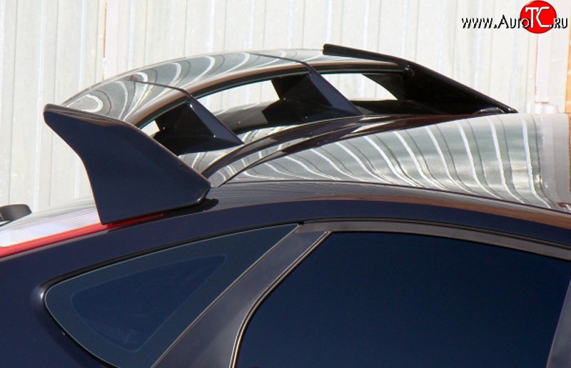 12 599 р. Спойлер RS Ford Focus 2 хэтчбэк 3 дв. рестайлинг (2007-2011) (Неокрашенный)  с доставкой в г. Воронеж
