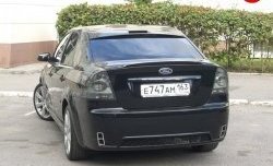 5 399 р. Козырёк на заднее стекло Concept (с вырезом) Ford Focus 2  седан дорестайлинг (2004-2008) (Неокрашенный)  с доставкой в г. Воронеж. Увеличить фотографию 4