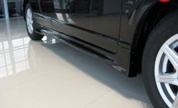 5 399 р. Пороги накладки Mugen  Honda Civic  FD (2005-2011) седан дорестайлинг, седан рестайлинг (Неокрашенные)  с доставкой в г. Воронеж. Увеличить фотографию 2