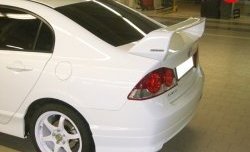 10 699 р. Антикрыло Mugen  Honda Civic  FD (2005-2011) седан дорестайлинг, седан рестайлинг (Неокрашенный)  с доставкой в г. Воронеж. Увеличить фотографию 5
